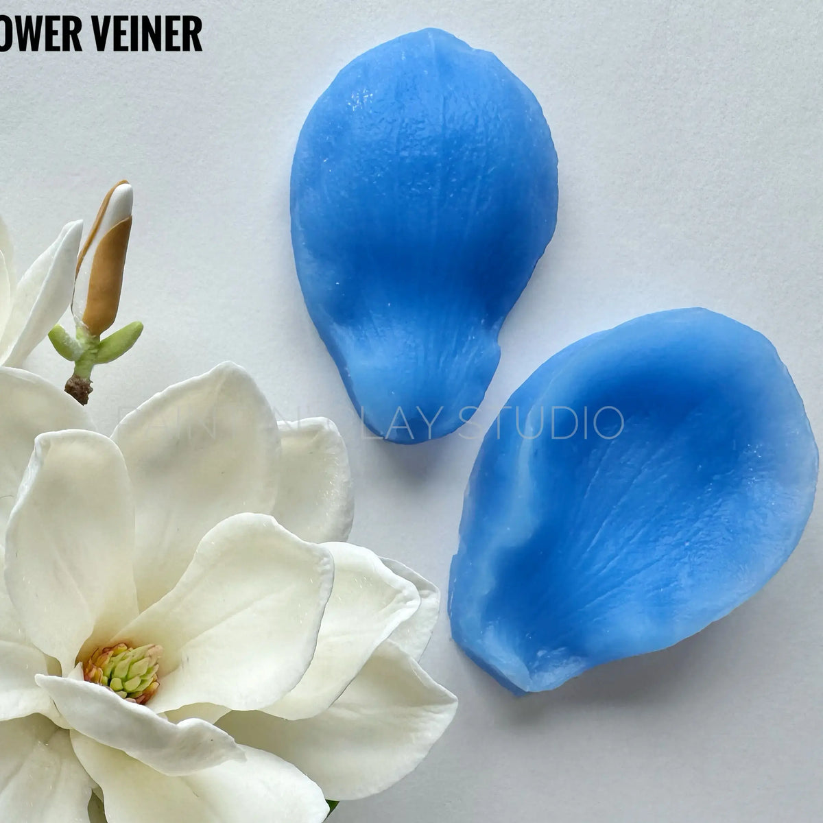 Magnolia Flower Silicon Double Sided veiner