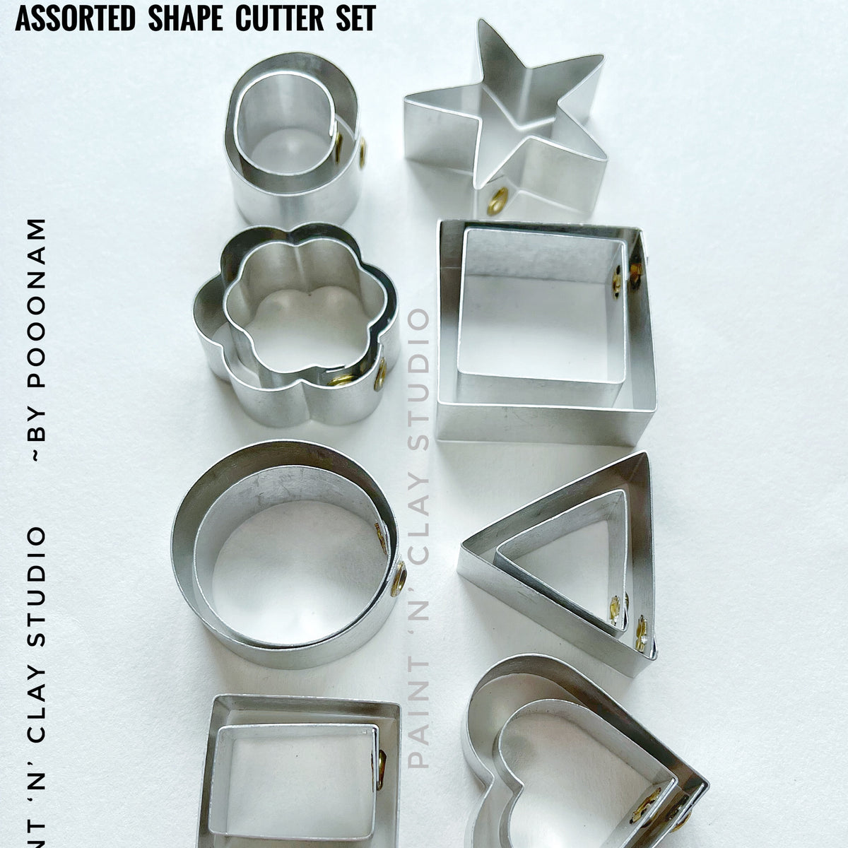 Assorted Geometric Shape Cutters
