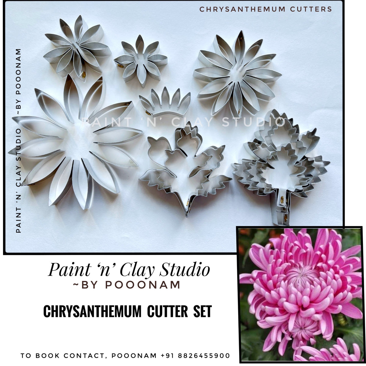 Chrysanthemum Cutter Full Set