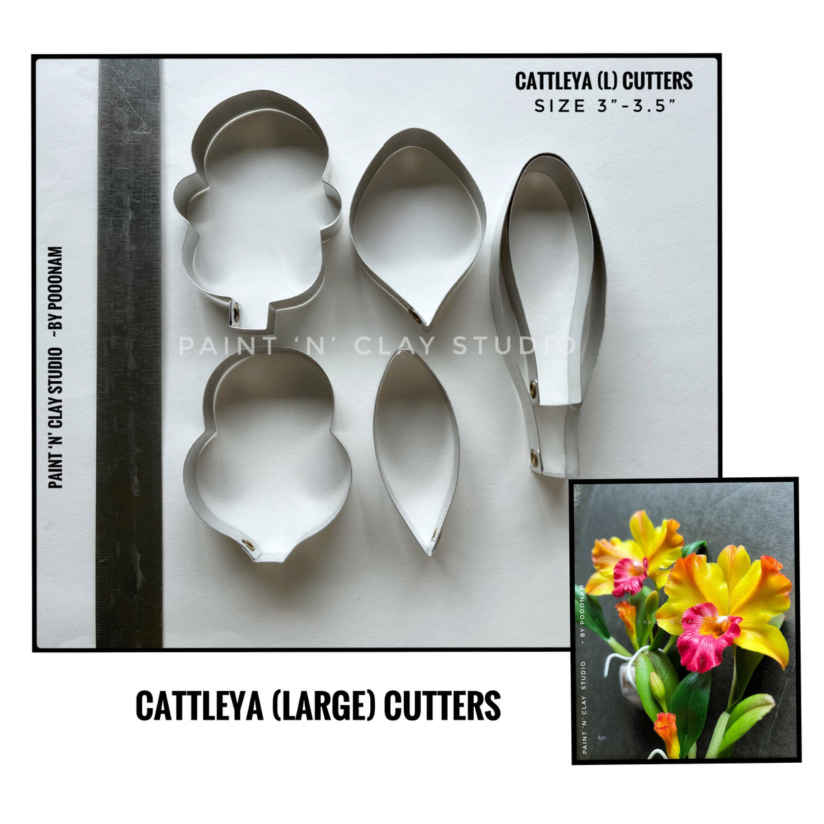 Cattleya (Large) Cutter Set