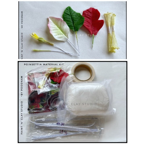 Poinsettia Material Kit