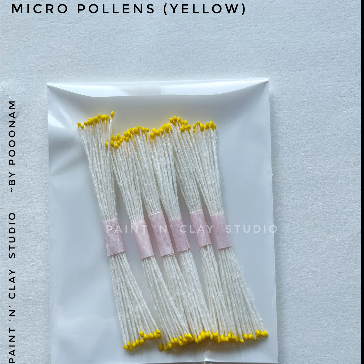Micro Pollens (Yellow) Pack of 6