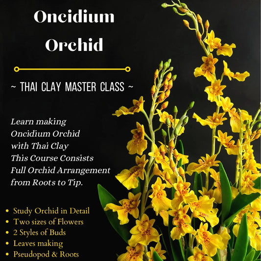 Oncidium Orchid Tutorial without kit