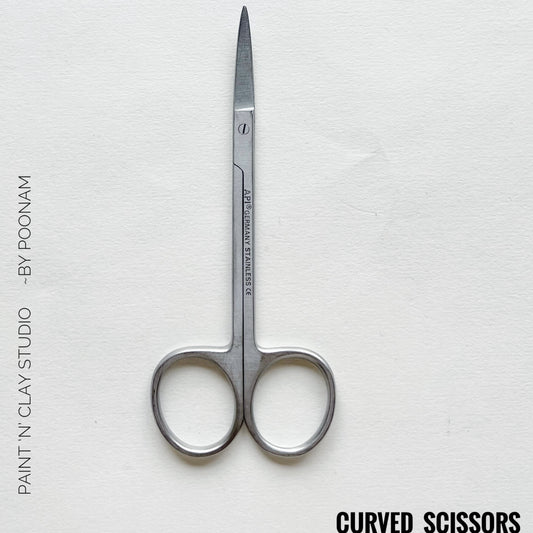 Curved Tip Scissors