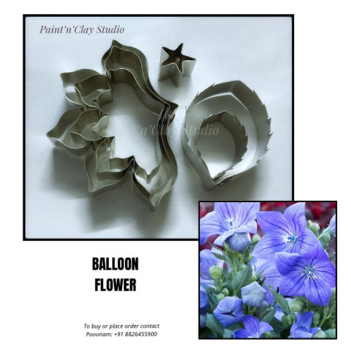 Balloon Flower Cutter set