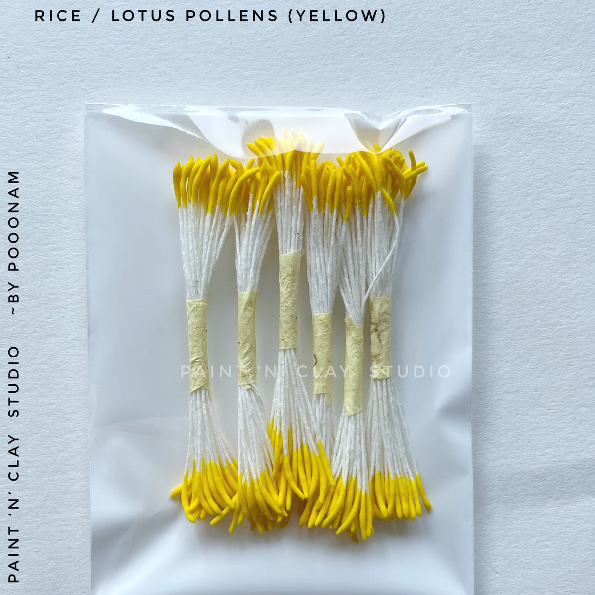 Rice/Lotus Pollens (Pack of 6 bunches)