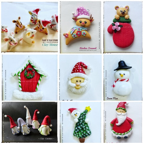 Christmas Ornament LEVEL-1 & LEVEL-2 (Without  Matetial Kit)