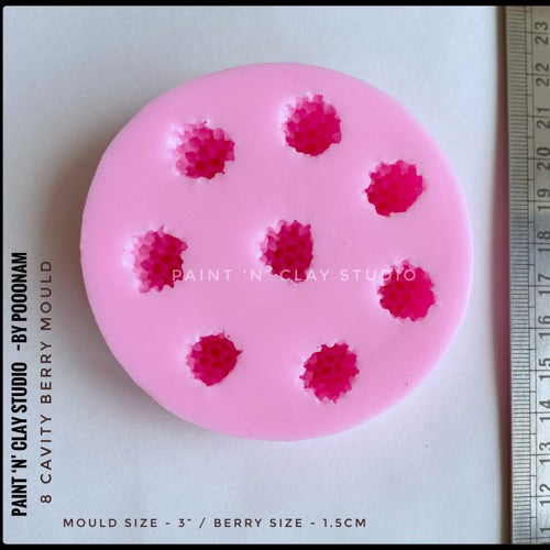 8 Cavity Berry Mould
