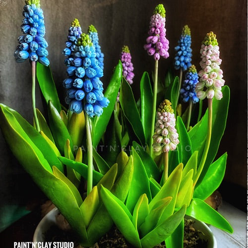 Muscari Flower Tutorial