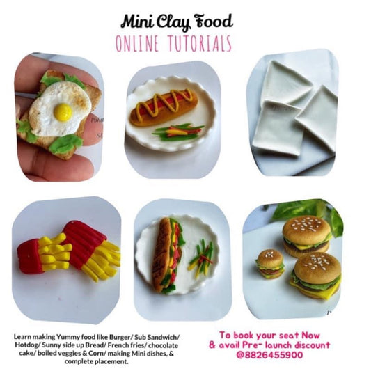 Mini Clay Food (Level-1)