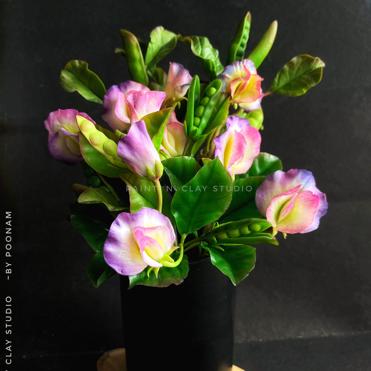Sweet peas Flowers Course (Beginners Course -4)