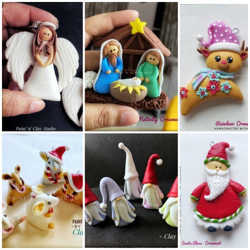 Christmas Ornaments (Course-2) No kit