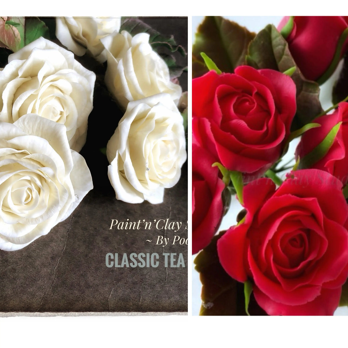 Pink Spray Roses & Classic Tea Rose combo Course