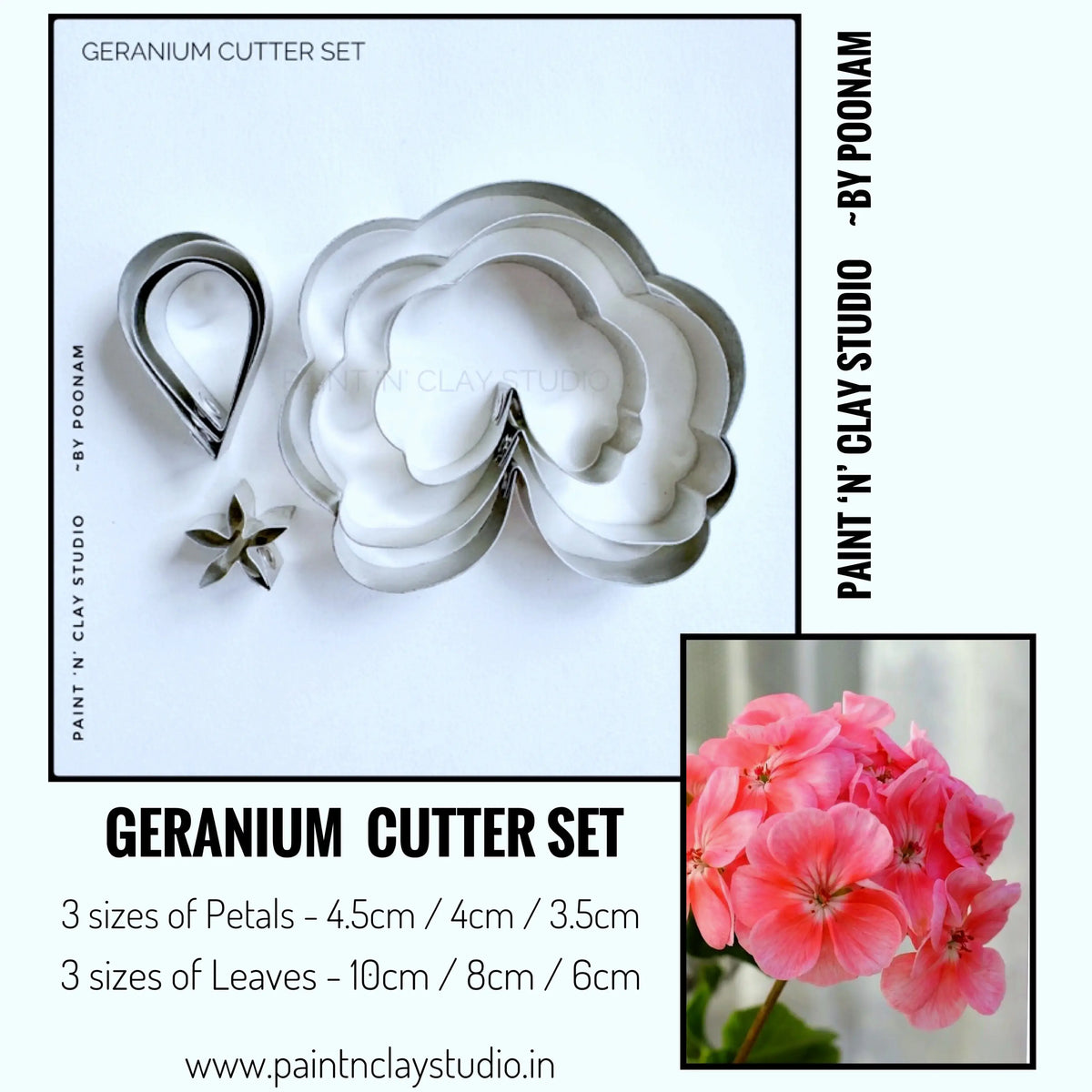 Geranium Cutter Set