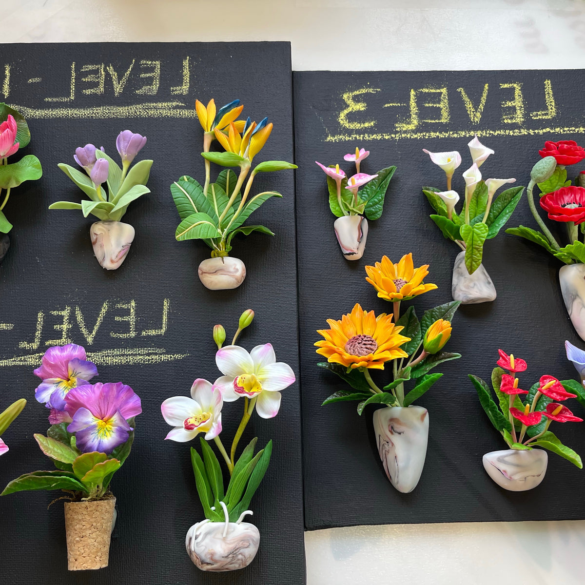 11 Mini Flower Magnet (Course 1+2+3) *COMBO OFFER*